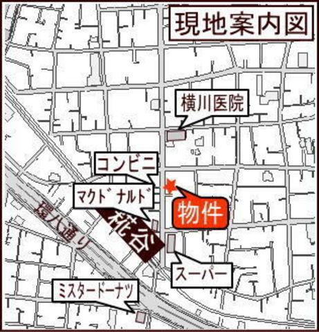 【地図】京急空港線糀谷駅　徒歩2分