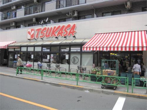 【周辺】スーパーTSUKASA（つかさ） 中野弥生町店（493m）
