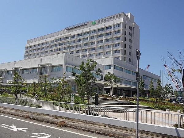 【周辺】県立中央病院　距離３８０ｍ　徒歩５分