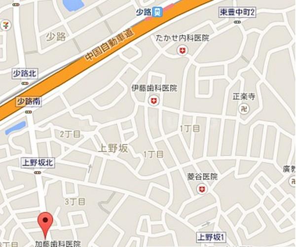 【地図】駅から物件までの地図です。