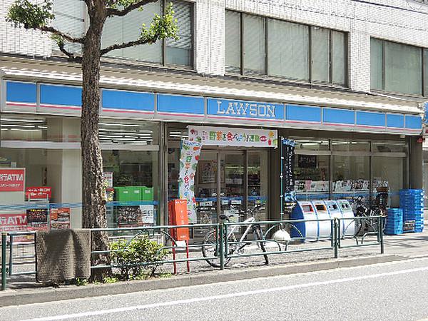 【周辺】ローソン中野新井一丁目店（211m）