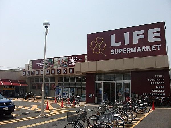 【周辺】ライフ 大倉山店（456m）