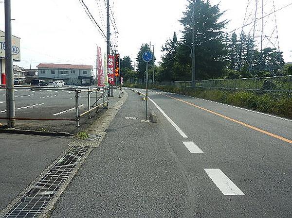 【周辺】ここの道をしばらく行くと勝田駅です