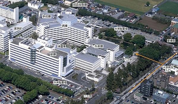 【周辺】北里大学研究所病院 155m