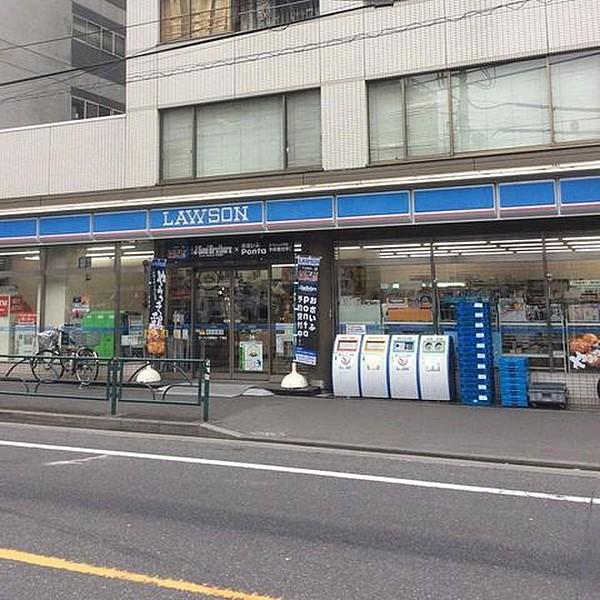 【周辺】ローソン 中野新井一丁目店 520m