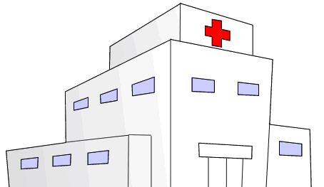 【周辺】赤十字病院（802m）