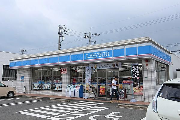 【周辺】ローソン 東福間駅前店（600m）