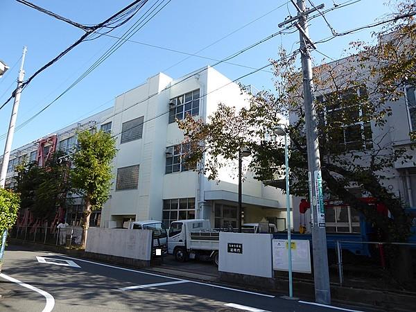 【周辺】名古屋市立矢田小学校　現地（2017年11月）撮影　