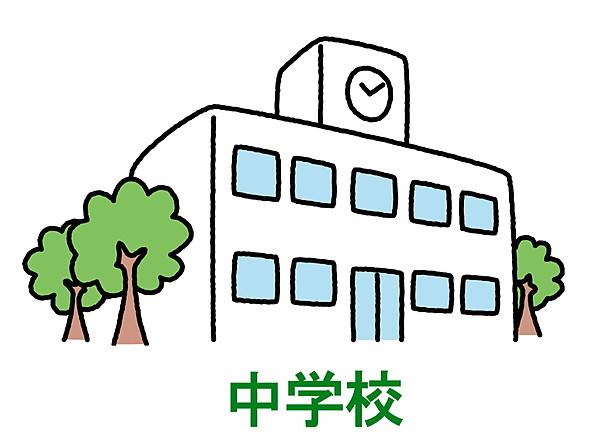【周辺】神戸市立平野中学校　徒歩約14分