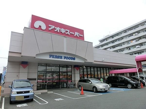 【周辺】アオキスーパー六名店 325m