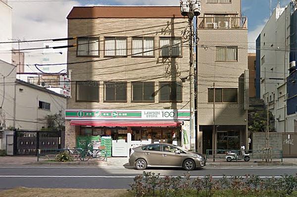 【周辺】コンビニエンスストアローソンストア100 墨田菊川三丁目店まで210ｍ