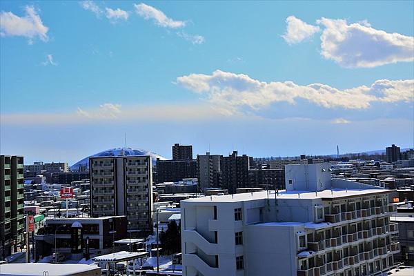 【周辺】札幌ドームを望む