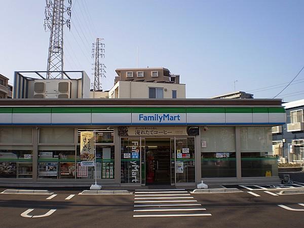 【周辺】ファミリーマート船橋海神二丁目店～現地：約80m（徒歩1分）