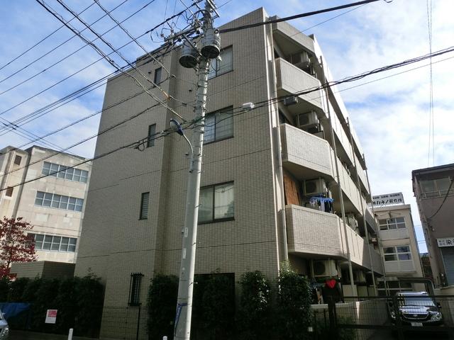 【外観】鉄筋コンクリートのタイル貼りのマンション