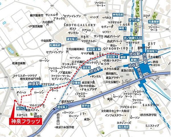 【地図】アクセスマップ