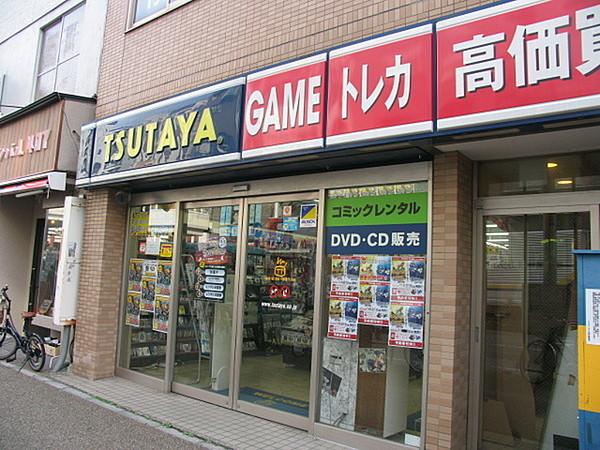 【周辺】TSUTAYA 松戸駅前店まで759m、深夜の返却ボックスもあります。