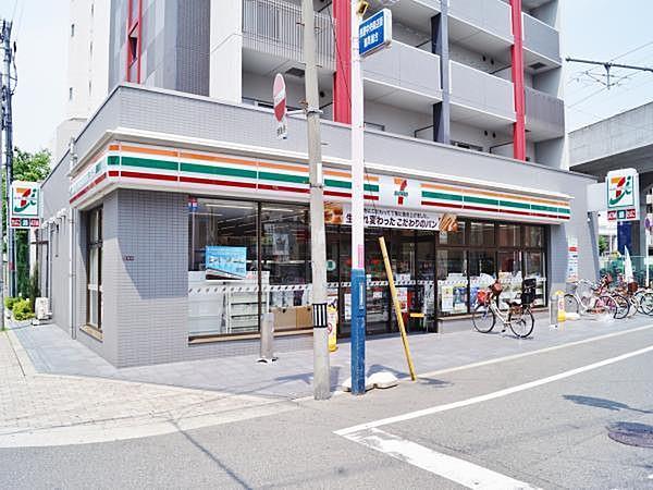 【周辺】セブンイレブンJR長居駅前店まで201m