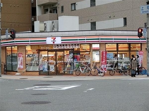 【周辺】セブンイレブン大阪上町店まで168m
