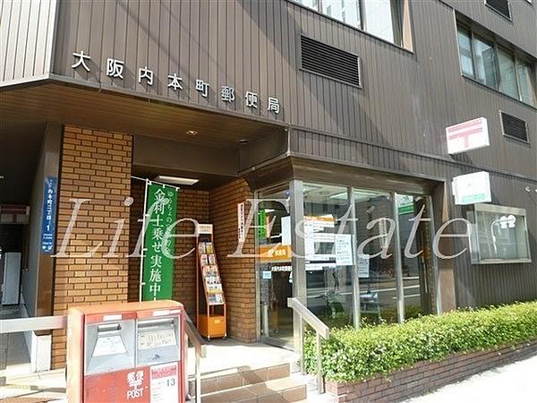 【周辺】大阪内本町郵便局まで378m