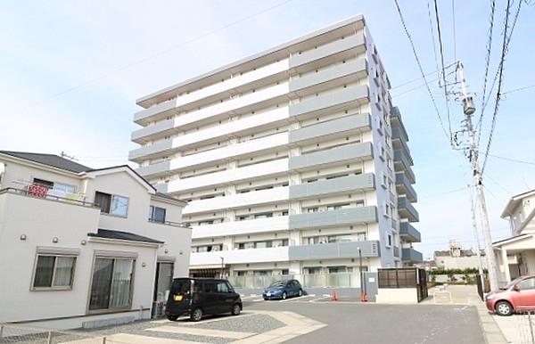 【外観】マンション全体が日当たり良好磐田駅まで約1.2ｋｍ（徒歩15分）の近さ通勤通学に便利な距離に立地。