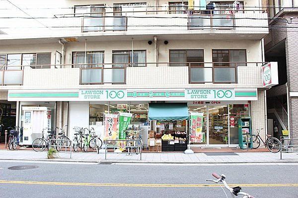 【周辺】ローソンストア100東淀川小松店まで150m