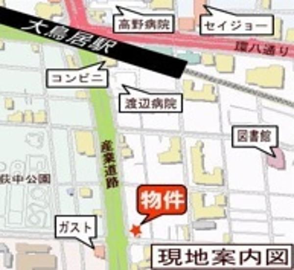 【地図】◆京急空港線『大鳥居』