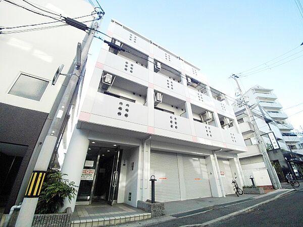 【外観】オートロック付でＪＲ・阪神・阪急線利用可能の好立地のマンションです。