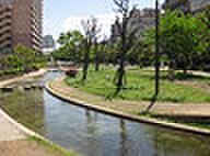 【周辺】【公園】大横川親水公園まで1108ｍ