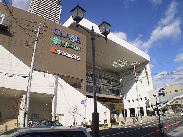 【周辺】阪神御影駅前の大型ショッピングセンター御影クラッセまで徒歩5分（413ｍ）