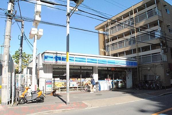 【周辺】コンビニ「ローソン東淡路店 」街のほっとステーション