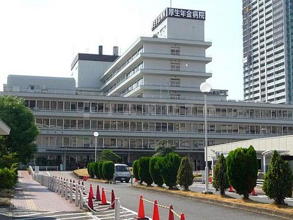 【周辺】病院「独立行政法人地域医療機能推進機構大阪病院」病院