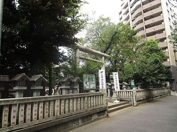 【周辺】その他「熊野神社　春になると桜も綺麗に咲く神社まで410m」