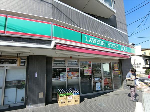 【周辺】ローソンストア100 江戸川三角店（421m）