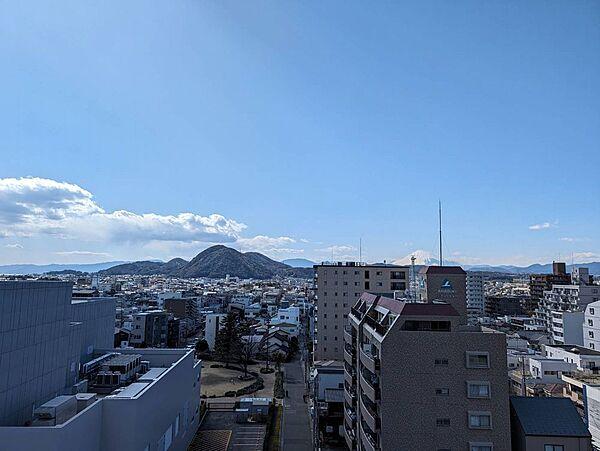 【駐車場】眺望　富士山一望