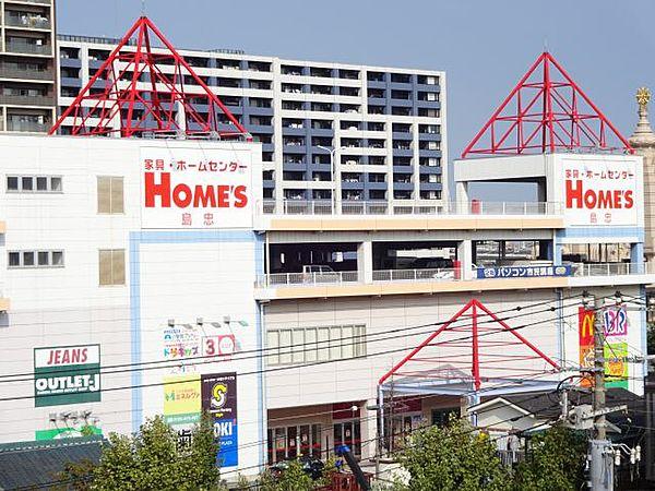 【周辺】ショッピング施設「島忠ホームズまで1200m」0