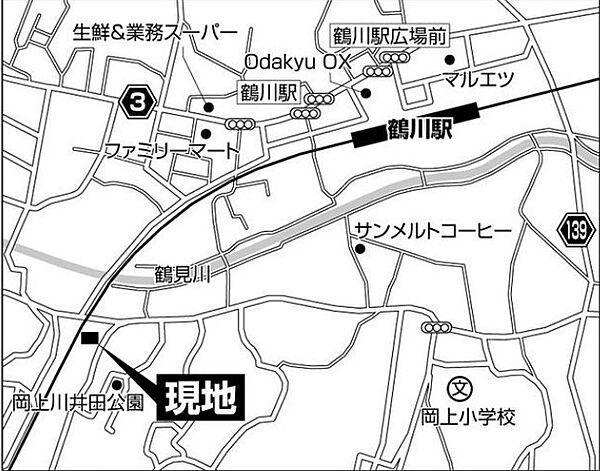 【地図】神奈川県川崎市麻生区岡上5丁目21－12