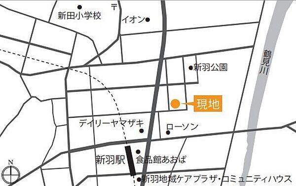 【地図】神奈川県川崎市幸区古市場2丁目78－40