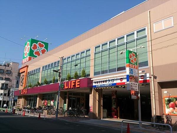 【周辺】ライフ菊川店 835m