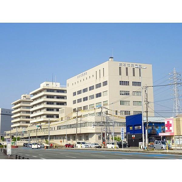 【周辺】病院「熊本市立熊本市民病院まで1688ｍ」