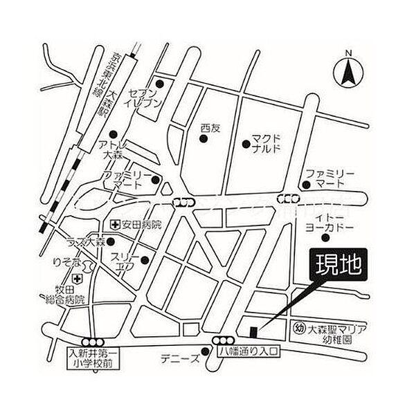 【地図】★タウンハウジング蒲田店取り扱い★