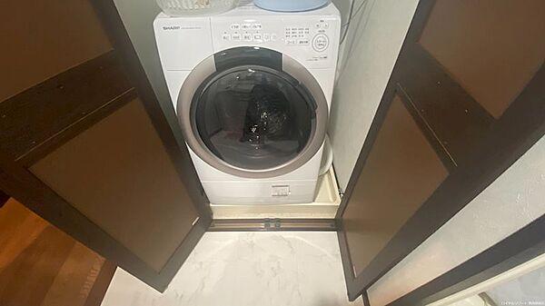 【外観】洗濯機はドラム式を設置することも可能。
