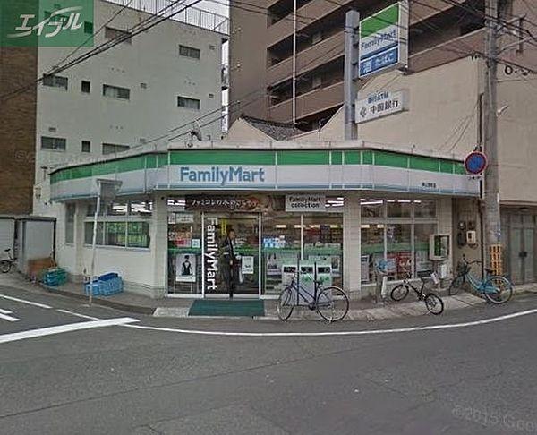 【周辺】ファミリーマート岡山京町店 424m