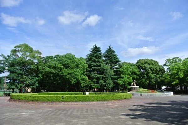 【周辺】公園「七松緑地まで84m」