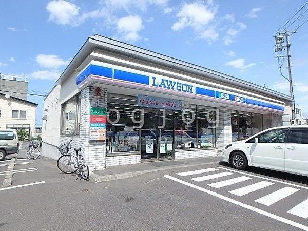 【周辺】ローソン 札幌白石中央1条店