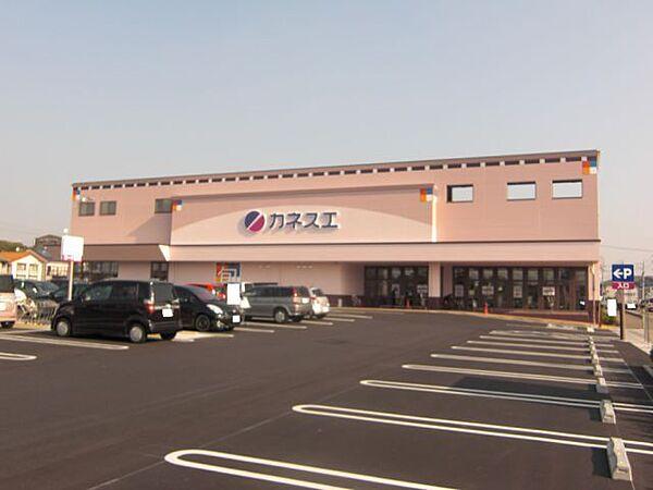 【周辺】スーパー「カネスエ大口店まで579m」