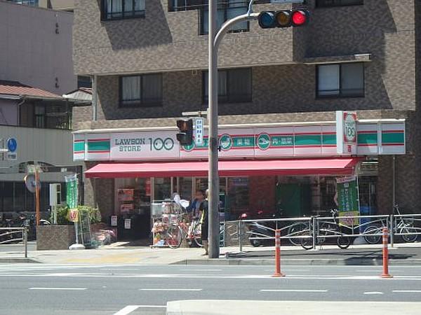 【周辺】コンビニエンスストアローソンストア100 横浜吉野町店まで382ｍ
