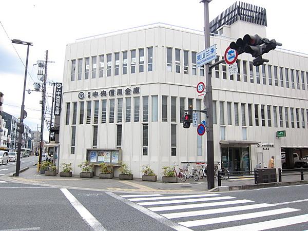 【周辺】【銀行】京都中央信用金庫 東山支店まで245ｍ