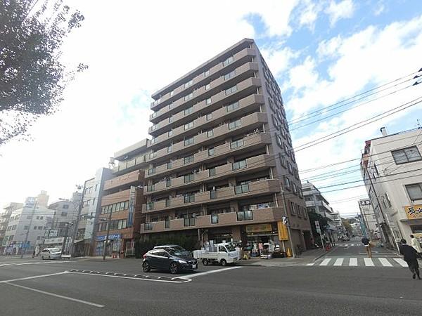 【外観】横浜市営地下鉄ブルーライン「蒔田駅」徒歩2分の好立地。 平成11年築の高層階住戸。