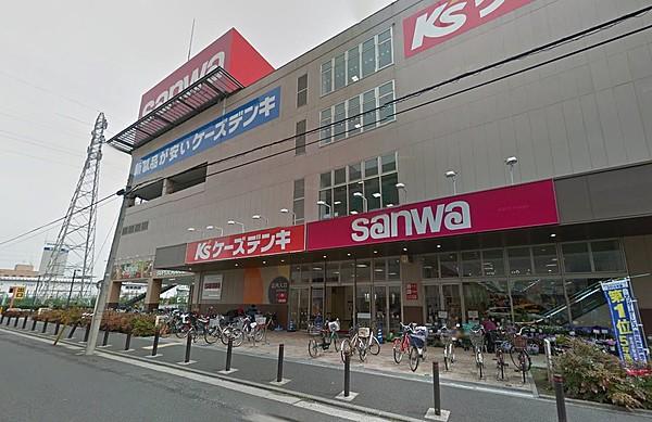 【周辺】スーパースーパー三和鶴見尻手店まで1188ｍ