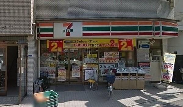 【周辺】セブンイレブン川崎諏訪店 412m